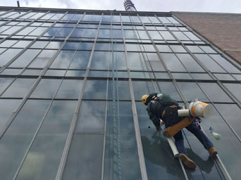 Window Cleaning and Calcium Removal